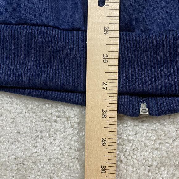 MacGregor Jacket Mens L Navy Track Full Zip Colorblock Athletic Retro Soft - Picture 7 of 8